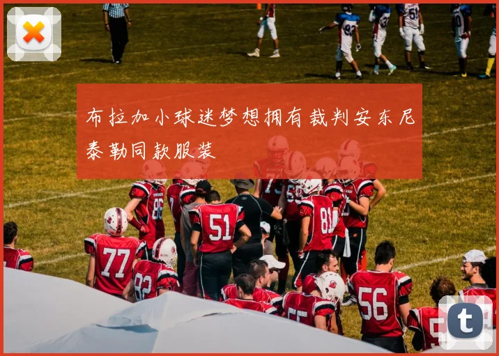 布拉加小球迷梦想拥有裁判安东尼泰勒同款服装